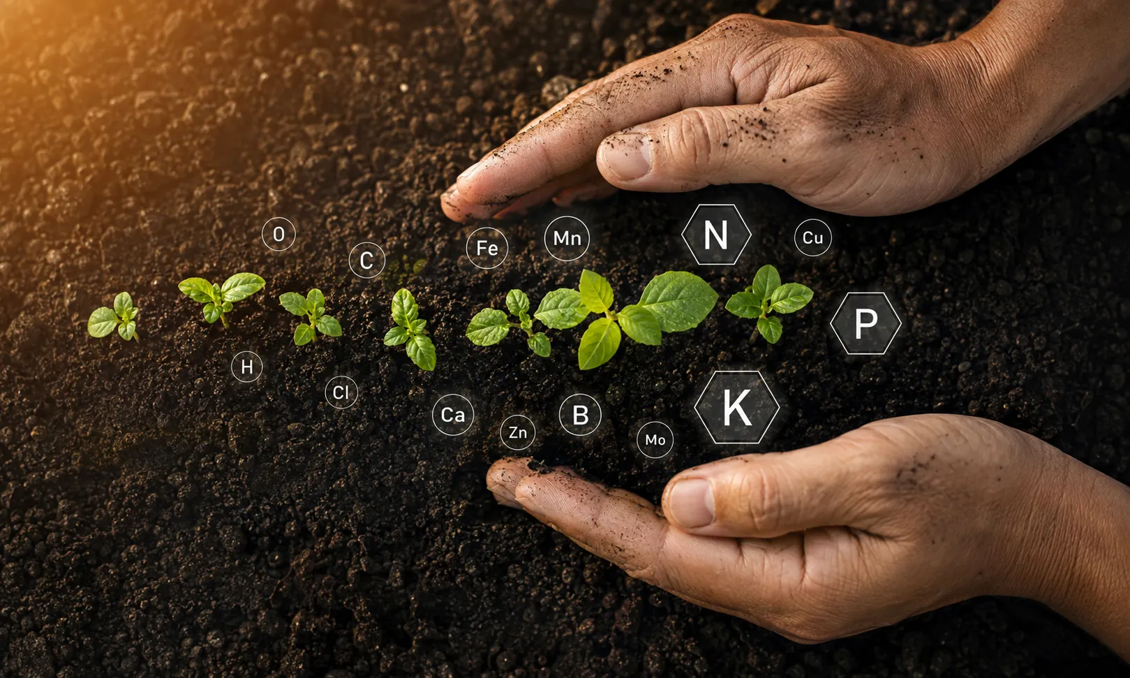 Natural granular soil amendments