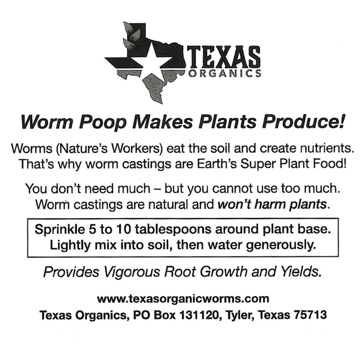 Worm Castings view 3